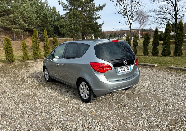 Opel Meriva cena 22900 przebieg: 138000, rok produkcji 2011 z Olkusz małe 56